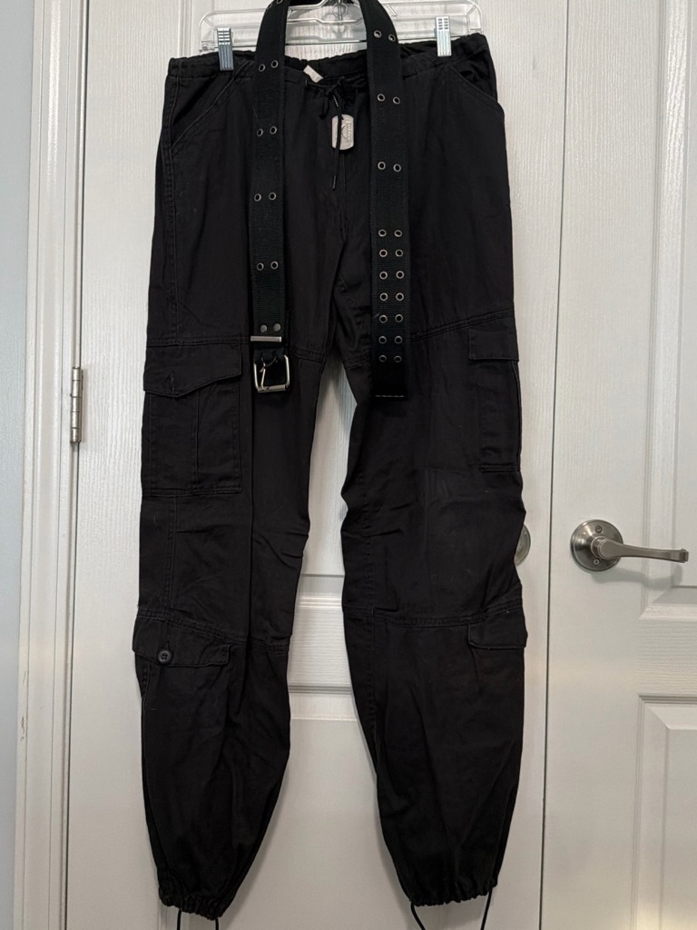 Rothco Black Cargo Pants with Utility Pockets